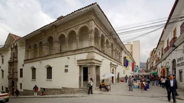 Exterior view of Museo Nacional de Arte