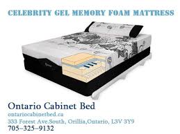 Celebrity Gel Memory Foam Mattress C 999 00 Http Ontariocabinetbed Ca Products Celebrity Gel Memory Foam Mattress Memory Foam Mattress Memory Foam
