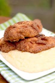 Once both sides are crisp, if you prefer a darker crust, then gently flip the filet until it is the desired color. Fried Catfish With Cheese Grits From Lana S Cooking