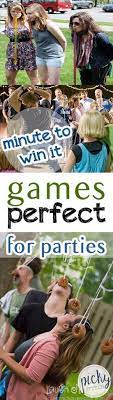 Minute To Win It Games Perfect For Parties Picky Stitch Carnival Games For Kids Outdoor Party Games Wedding Games For Kids