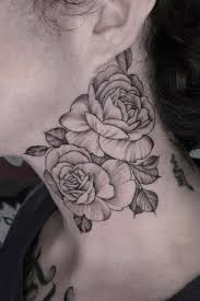 30 Creative And Impressive Neck Tattoos For Women Neck Tattoos Women Rose Neck Tattoo Neck Tattoo