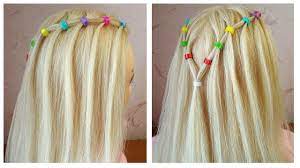 La coiffure est faite et la fillette est prête pour aller à l'école. Coiffure Facile Et Rapide Pour Petite Fille Cute Easy Hairstyle For Girls Using Mini Clutcher Youtube