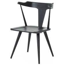 Check spelling or type a new query. Tenly Mid Century Modern Black Oak Barrel Back Dining Chair