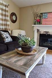 The best part is that it cost under $75 for the supplies to build it. The Painted Willows My Rustic Coffee Table Living Room Decor Rustic Rustic Coffee Tables Modern Farmhouse Coffee Table