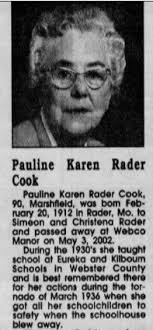 Rural teacher a heroine after saving students in 1936 tornado — Ozarks Alive