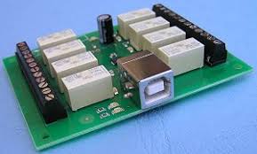 A relay controller is a device that is used to control a bank of switches and it works by turning on and off magnetic coils under logic control. 8 Channel Relay Module Usb Interface