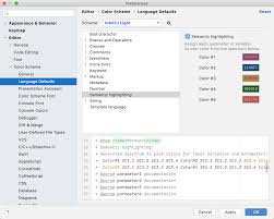 I know i can change it on the main part of the screen. Configuring Colors And Fonts Appcode