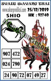 Syair Togel Hongkong 25 Desember 2019 Pohon4d Shio Mainan Permainan Angka