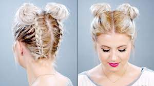 We did not find results for: How To Double Braided Space Buns On Short Hair Milabu Youtube
