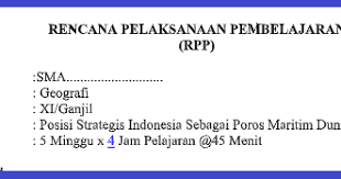Maybe you would like to learn more about one of these? Rpp Geografi K13 Kelas Xi Semester 2 Tahun 2019 2020 Kumpulan Rpp K13 Terbaru Lengkap