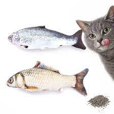 Best Gift For Cats Funny Catnip Fish Toys Christmas Promotion Best Interactive Cat Toys Interactive Cat Toys Cat Toys