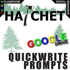 Hatchet Journal Quickwrite Writing Prompts Digital Distance Learning Writing Prompts Essay Questions Thought Provoking Questions