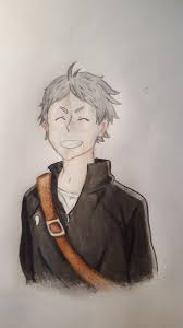 Meine Anime Zeichnungen Haikyuu Sugawara Wattpad
