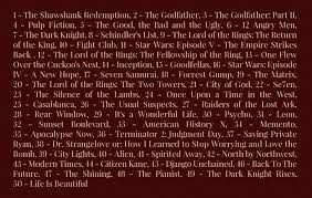 But in the end, there's no place like home. Top 50 Movies Ever Organized By Genre According To Imdb Movies By Genre Movies Movie Website