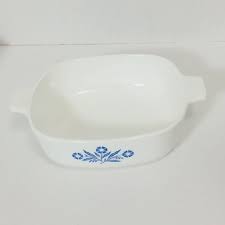 White casserole/baking dish pyrex glassware. Corning Ware Blue Cornflower P 1 B 1 Qt Quart Casserole Dish No Lid A Corningwarecorningware Corning Unique Items Products Vintage Dishes