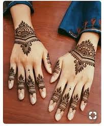 Pin By Aayushi Shah On Mehandi In 2020 Finger Henna Henna Tattoo Hand Henna Tattoo Designs