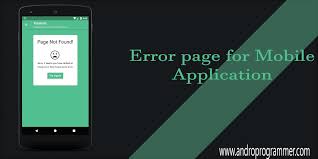 But in today's tutorial we are going to learn some more things about webview. Load Custom Error Page In Android Webview Androprogrammer