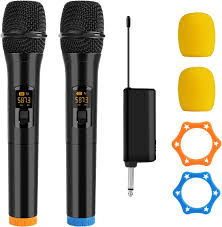 Ubuy Wireless Microphone For Public Speaking UHF Dual Portable Wireless  Microphone With Kuwait Ubuy