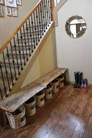 Fresh crush shares this floating copper shoe rack, which makes it easy to clean and sweep underneath your shoes. 20 Diy Shoe Rack Ideas For The Perfect Entryway Makeover