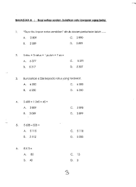Bincang soalan latihan matematik uji diri muka surat 79 soalan 1 (a) hingga 1 (f) soalan yang melibatkan tolak pecahan, ada. Top Pdf Akhir Tahun 2015 Tahun 3 Matematik 123dok Com