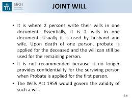 You're the executor of someone's will, and they have just passed away. Wills And Will Planning Ppt Download