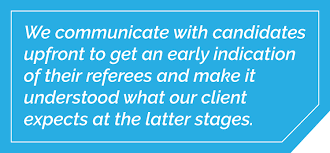 Reference checks are conducted once the applicant pool is narrowed down to the top candidate(s). 5 Top Tips For Effective Reference Checking Southside Staffing Solutions