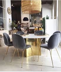 Gubi Beetle Chair Dining Room Blue Dining Room Color Palette Dining Room Colors