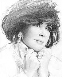 Elizabeth Taylor 4 By Carmenharada On Deviantart Celebrity Drawings Portrait Drawing Pencil Portrait