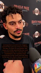 Willie Mac Award winner Willy Adames had a night that would make Stretch  proud #sfgiants