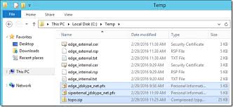 Skype For Business 2015 Edge Server Deployment Jeff Schertz S Blog