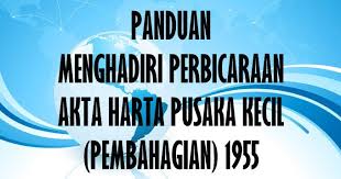Dokumen yang perlu dikemukakan semasa membuat a. Panduan Menghadiri Perbicaraan Pusaka Kecil
