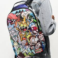 Rick and morty supreme gucci louis vuitton. Gucci Bags Sprayground Rick And Morty Backpack Poshmark