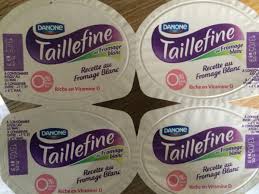 Taille Fine Recette Fromage Blanc Saveur Vanille 0 Danone 4 X 120 G