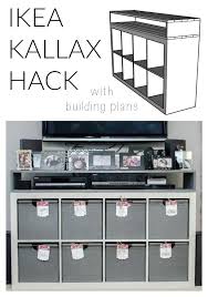 Pin By Refashionably Late Blogger On Home Kallax Ikea Ikea Kallax Hack Ikea