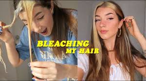 Similar to the merman craze, more men have been choosing blonde or platinum blonde but do you know what blonde hair would look like on you? Diy Bleached Streaks At Home Dark Brown To Blonde Hair Transformation Please Roast Me Brad Mondo Youtube