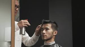 33% off 2200w 220v hair dryer with accessories black purple 3 temperature wind gear adjustment hair salon for home tools 0 review cod. Asian Male Is Getting A Stock Footage Video 100 Royalty Free 1038341792 Shutterstock
