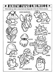Mario character coloring pages coloring home. Super Mario Coloring Page Coloring Home