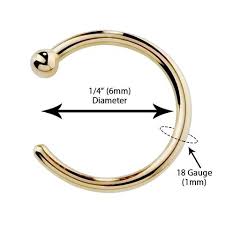 Place your thumb on one side of the ball, and push with it while your fingers hold the ring in place from the other side. Nose Piercing Types Nose Jewelry Guide Freshtrends