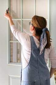 Remove hardware and prep door. How To Paint A Front Door Without Removing It The Easy Way