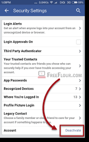 Add and edit your profile info. How To Deactivate Facebook Account Link On App Iphone Android