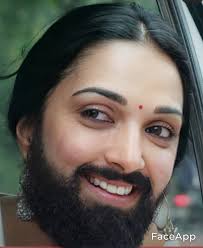 Dense beard of Kiara advani by bananashake1997