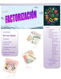 Factorización/Revista Digital by OrianaPrieto4456