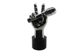 2016 The Voice Trophy Metal Voice Awards Trophy The Voice Music Award Trophy Custom Awards Awards Trophy The Voice