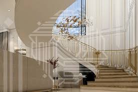 Pictures of painted stairs by czmcam.org. Elegant Stair Design For A Villa In Abudhabi Architect Magazine