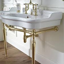 palladio 100cm console basin on metal
