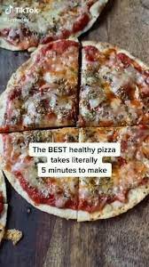 You Can Enjoy Pizza Guilt Free With This Healthy Recipe Easy To Make And Its Soooo Delicious In 2021 Diy Food Recipes Healthy Snacks Healthy Pizza Recipes