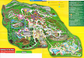 Six Flags St Louis 2010 Park Map
