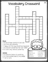 Crossword puzzles are for everyone. Wonders 3rd Grade Vocabulary Crossword Puzzles Unit 1 By Busybeeingradethree