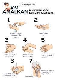7 langkah cara membasuh tangan yang betul oleh nurse , utamakan kebersihan terutama sekali ketika musim. Poster Kinabalu Print Shop Page Eight