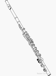 Flute Sketch Sticker By Rocket To Pluto Flute Tattoo Flute Drawing Flute